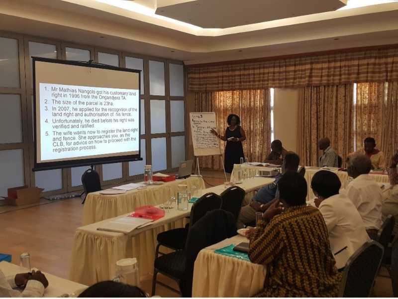 Land mapping technical training